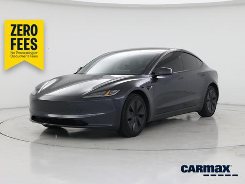 Gray 2025 Tesla Model 3 Long Range
