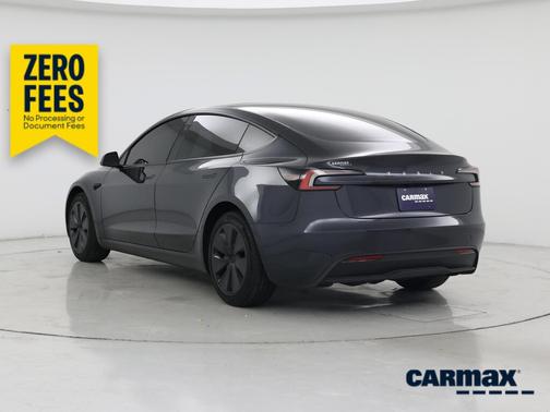 Gray 2025 Tesla Model 3 Long Range