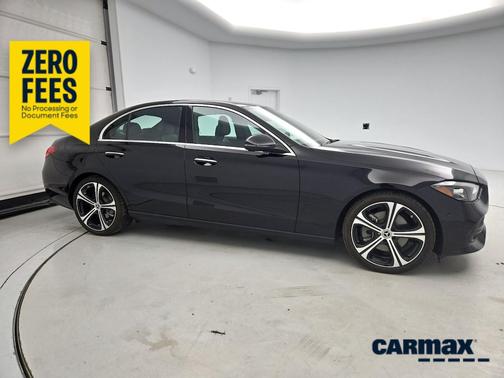 Black 2025 Mercedes-Benz C-Class