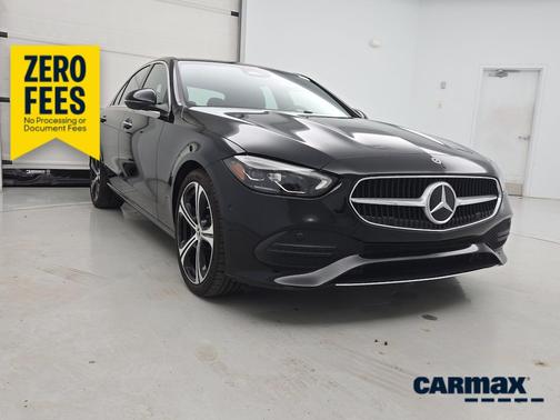 Black 2025 Mercedes-Benz C-Class