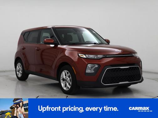 Orange 2022 Kia Soul LX