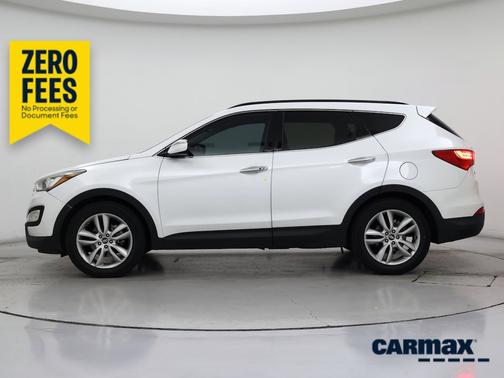 White 2015 Hyundai Santa Fe Sport 2.0T