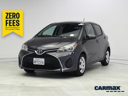 Gray 2017 Toyota Yaris L