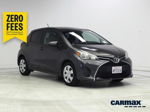 Gray 2017 Toyota Yaris L
