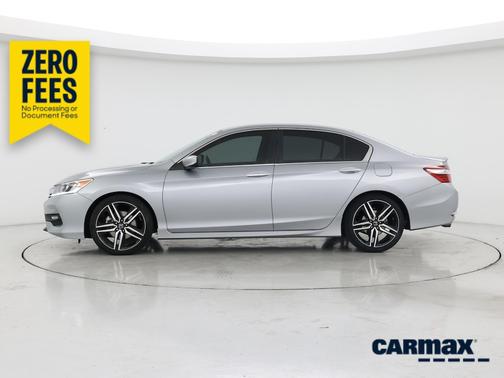 Silver 2017 Honda Accord Sport