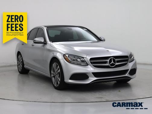 Gray 2018 Mercedes-Benz C-Class