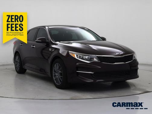 Burgundy 2018 Kia Optima LX