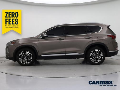 Brown 2019 Hyundai SANTA FE Ultimate