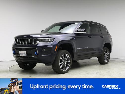 Blue 2023 Jeep Grand Cherokee 4xe Overland