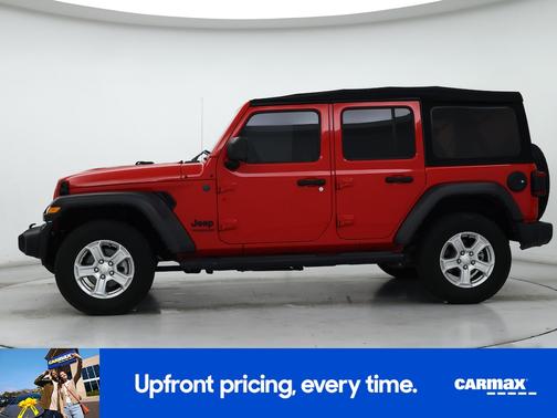 Red 2022 Jeep Wrangler Unlimited Sport S