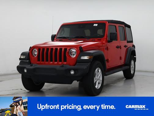 Red 2022 Jeep Wrangler Unlimited Sport S