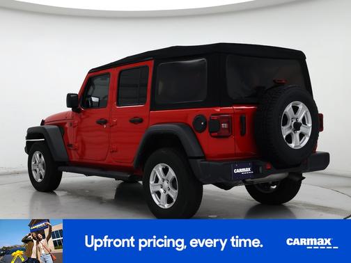 Red 2022 Jeep Wrangler Unlimited Sport S