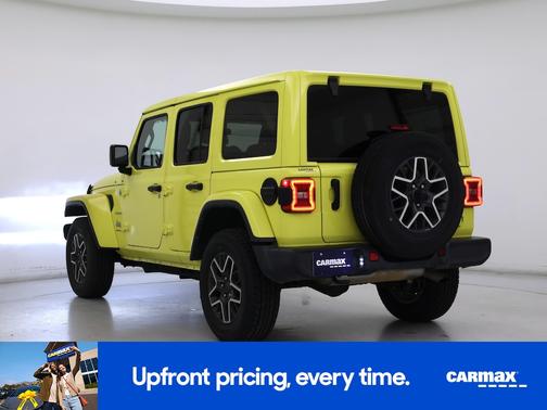 Yellow 2024 Jeep Wrangler Sahara