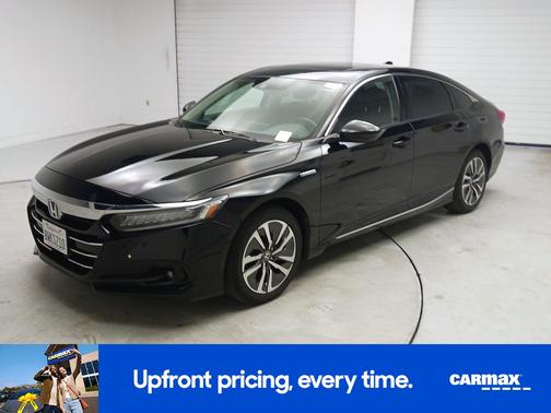 Black 2021 Honda Accord Hybrid EX-L