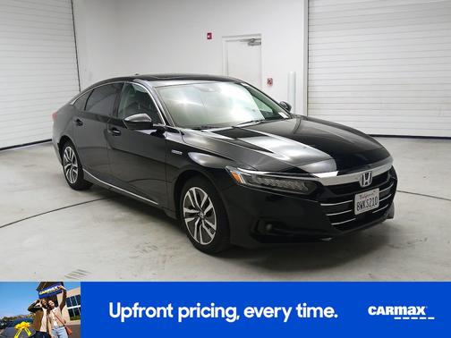 Black 2021 Honda Accord Hybrid EX-L