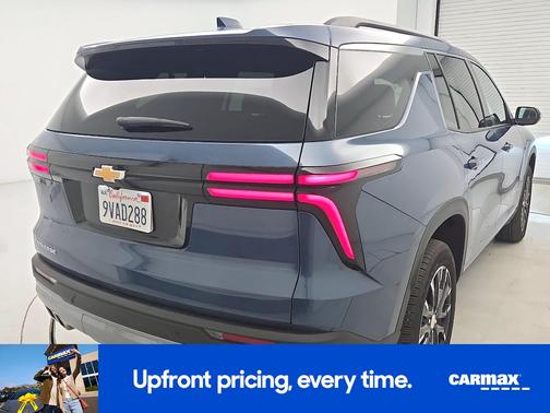 Blue 2025 Chevrolet Traverse LT