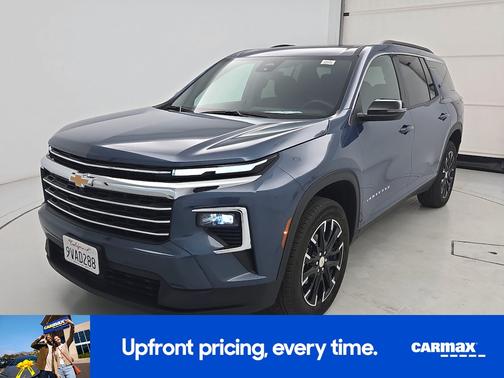 Blue 2025 Chevrolet Traverse LT