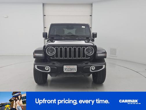Black 2025 Jeep Wrangler 4xe Sahara