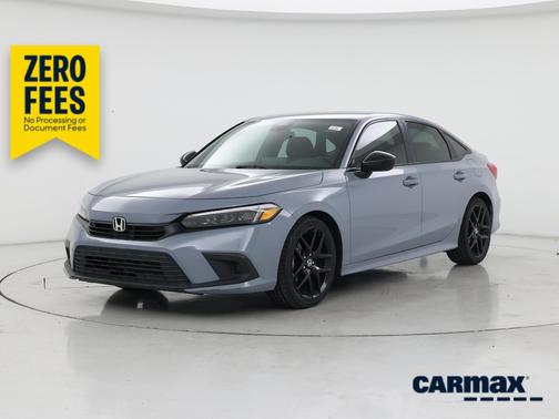Gray 2023 Honda Civic Sport