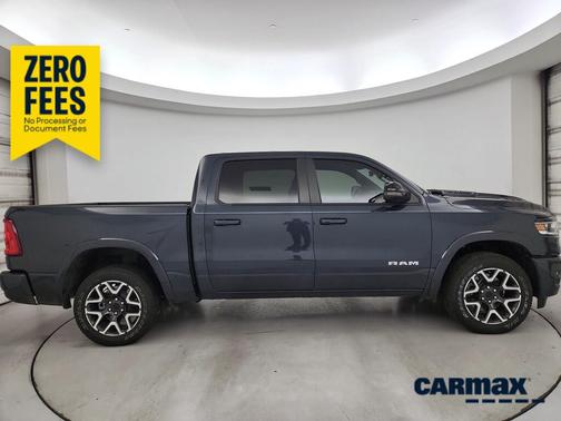 Blue 2025 RAM 1500 Laramie