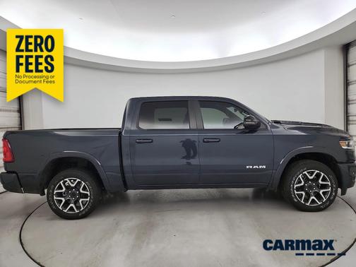 Blue 2025 RAM 1500 Laramie
