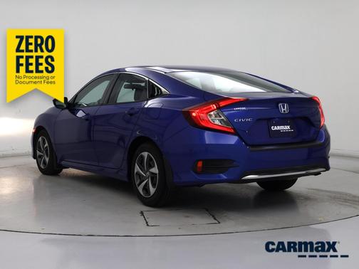 Blue 2020 Honda Civic LX