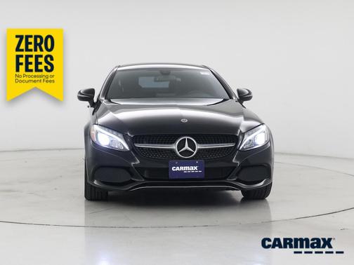 Black 2018 Mercedes-Benz C-Class
