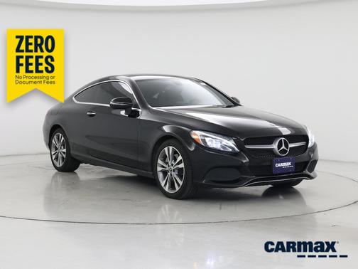 Black 2018 Mercedes-Benz C-Class