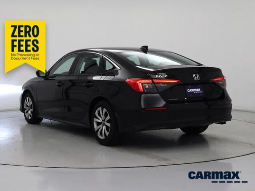 Black 2023 Honda Civic LX