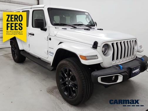 White 2022 Jeep Wrangler Unlimited 4xe Unlimited Sahara