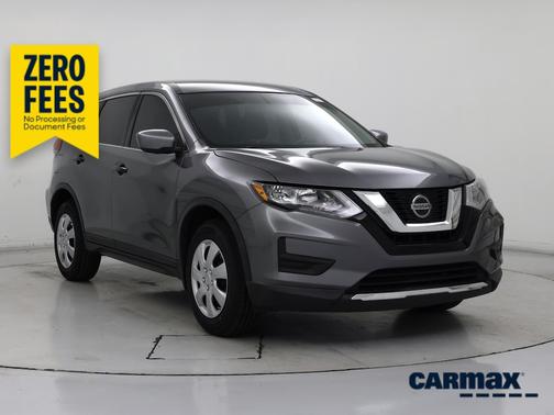 Gray 2018 Nissan Rogue S