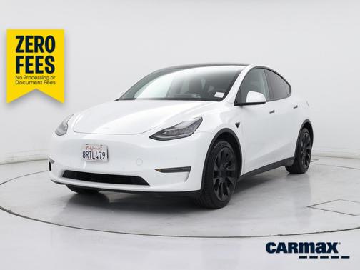 White 2020 Tesla Model Y Long Range