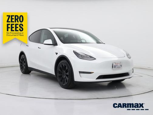 White 2020 Tesla Model Y Long Range