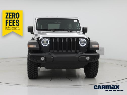 Silver 2022 Jeep Wrangler Unlimited Willys