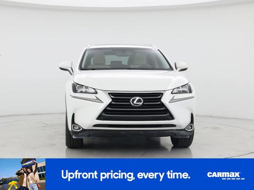 White 2015 Lexus NX 200t