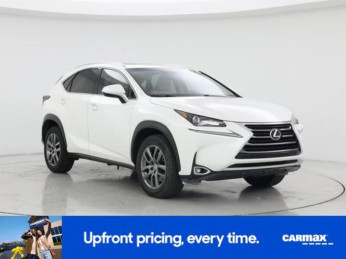 White 2015 Lexus NX 200t
