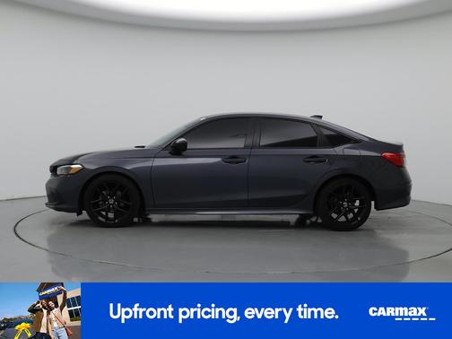 Blue 2023 Honda Civic Sport