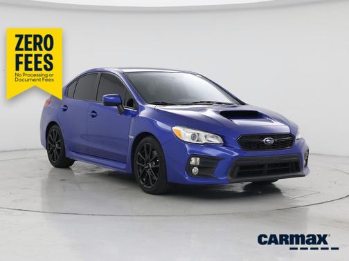 Blue 2020 Subaru WRX Premium