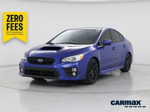 Blue 2020 Subaru WRX Premium
