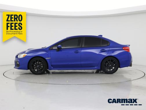 Blue 2020 Subaru WRX Premium