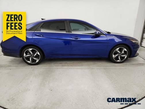 Blue 2022 Hyundai ELANTRA Limited