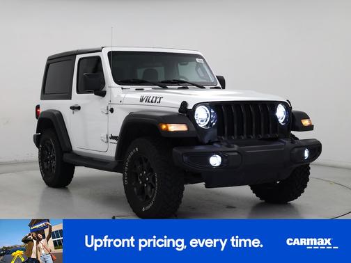 White 2022 Jeep Wrangler Willy's