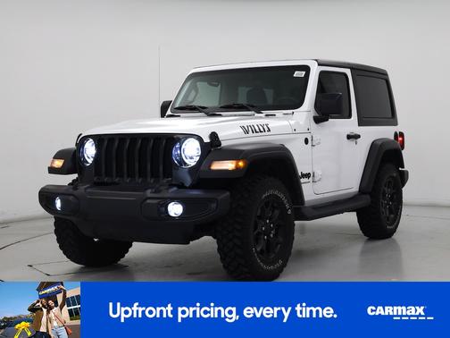 White 2022 Jeep Wrangler Willy's