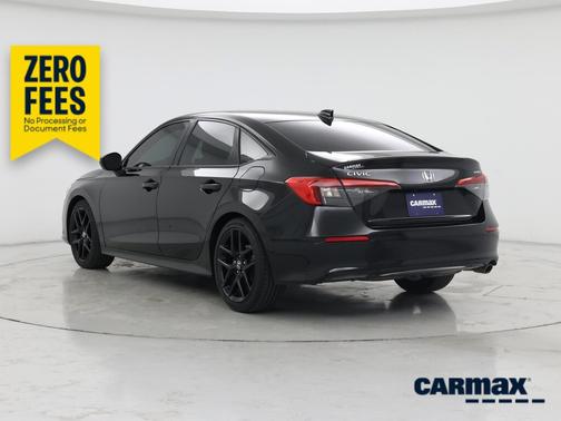 Black 2022 Honda Civic Sport