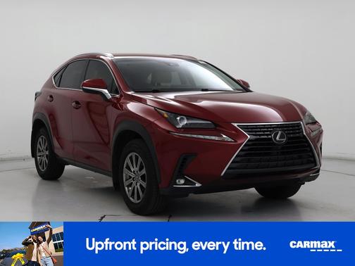 Red 2019 Lexus NX 300