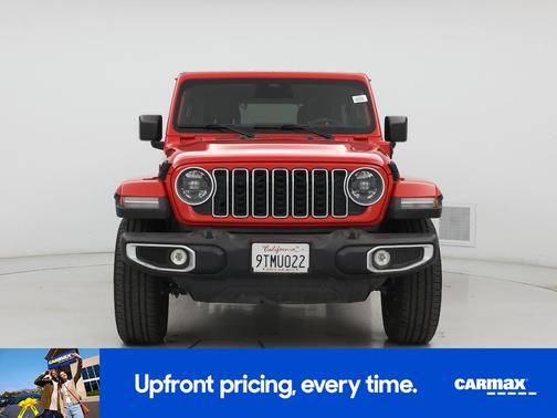 Red 2025 Jeep Wrangler 4xe Sahara