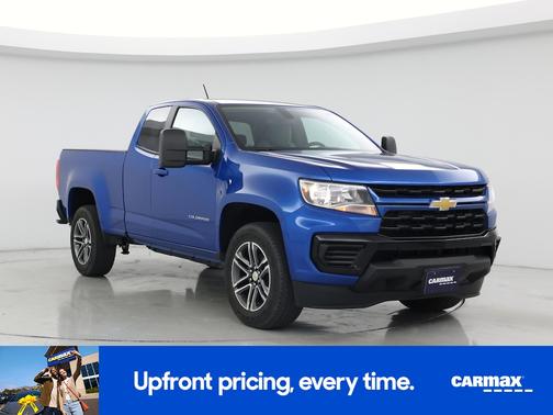Blue 2021 Chevrolet Colorado Work Truck