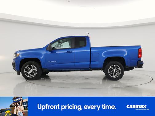 Blue 2021 Chevrolet Colorado Work Truck