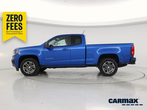Blue 2021 Chevrolet Colorado Work Truck