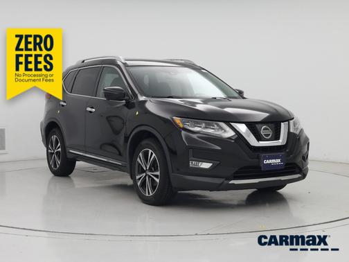 Black 2017 Nissan Rogue SL